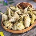Cooksnap Salina Jalaludin semasa beliau membuat Ketupat Palas Utara.
