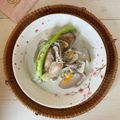Cooksnap Cempaka Putih semasa beliau membuat Lala masak lemak putih.