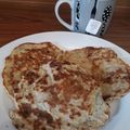 El cooksnap de Estefania Saez cuando hizo Panquecas de avena y cambur.