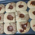 El cooksnap de Andres Arien cuando hizo Ojitos de buey de frutilla.