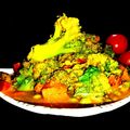 Nilu Mehta का कुकस्नैप जब उन्होंने ब्रोकली मिक्स वेज (Broccoli mix veg recipe in Hindi) बनाया था।