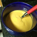 El cooksnap de Verónica Salas cuando hizo Salmorejo con aguacate.