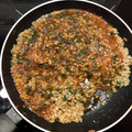 El cooksnap de Belinda L.T. cuando hizo Arroz integral con espinacas, atún y salsa de tomate.