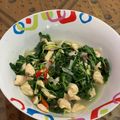 Cooksnap dari yayaaa untuk resep [Eps. 45] Bayam & Ayam Tumis Saus Tiram 🌿🍗