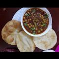 Nilam Piyush Hariyani's cooksnap of when they made છોલે ભટુરે.