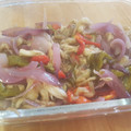 El cooksnap de Becky cuando hizo Ensalada de pimientos, berenjena y cebolla.