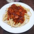 Cooksnap dari Emmy Soehara untuk resep Spaghetti saus spaghetti simple la fonte