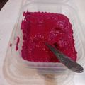 El cooksnap de Alberto Addesso cuando hizo Mayonesa o humus de Zanahoria/Remolacha.