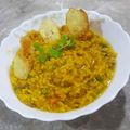 Bindi Shah's cooksnap of when they made કાઠિયાવાડી ખીચડી (Kathiyavadi khichdi Recipe in Gujarati).