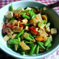 Cooksnap dari Ghossy Ajah untuk resep Tumis bakso tahu buncis pedas