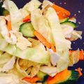 G2's cooksnap of when they made Izakaya Style Shio-koji Salad with Pea Sprouts and Cabbage.