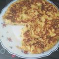 El cooksnap de Reme Sanchez Abalos cuando hizo Tortilla de bacalao y calabacín.