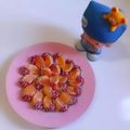کوک اسنپ Mozhgan Azhir بعد از امتحان کردن خوراکی شیک برای میز پذیرایی(نارنگی شکلاتی).