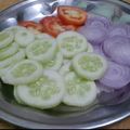Bani singh का कुकस्नैप जब उन्होंने सलाद (salad recipe in Hindi) बनाया था।