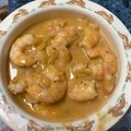 El cooksnap de Mar Vilches Carrasco cuando hizo Langostinos, curry rojo y mantequilla de cacahuete.