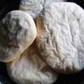 El cooksnap de Carolina López cuando hizo Pan árabe ❤.