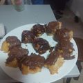 El cooksnap de Cristian Perez cuando hizo Bombas rellenas de dulce de leche, bañadas con chocolate.