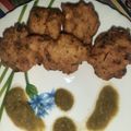Parvati का कुकस्नैप जब उन्होंने मूंग दाल के पकौड़े (moong dal ke pakode recipe in Hindi) बनाया था।