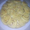 Priscilla Njogu Oduor's cooksnap of when they made Cinnamon Rolls.