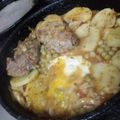 El cooksnap de Meli DM cuando hizo Carne a la criolla.