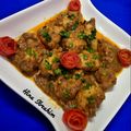 Hina Ibrahim's cooksnap of when they made Koyla karahi gravy.