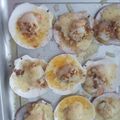 Jeffrey Glen's cooksnap of when they made Grilled Chilli Buttered Scallops.