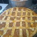 El cooksnap de julieta cuando hizo Pasta frola de dulce de batata.