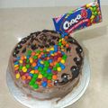 Sarwat Bilal's cooksnap of when they made Yums decorated Chocolate cake.