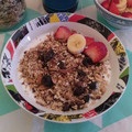 El cooksnap de Fatima Kaissi Salgado cuando hizo Granola casera.
