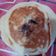 El cooksnap de Tere Ludueña cuando hizo Pancakes o tortitas americanas rellenas de Nutella.