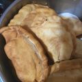 El cooksnap de Macarena Pinilla cuando hizo Empanada frita.