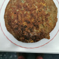 El cooksnap de Fernando cuando hizo Tortilla de alcachofas y cebolla.