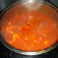 El cooksnap de Gaby Servin cuando hizo Huevos ahogados en Chile guajillo🍳.