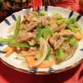 瑞珊王 的 洋蔥青椒炒肉絲(簡單料理) cooksnap