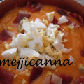 El cooksnap de Maggie cuando hizo Salmorejo cordobés .