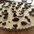 El cooksnap de Romi Beratti cuando hizo Cheesecake de Oreo.