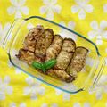 il Elodia quando ha preparato Involtini di melanzane