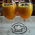 El cooksnap de Doris Jaime cuando hizo Un súper batido de zapallo y mandarina!!.
