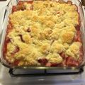 Stasha Morrow's cooksnap of when they made Strawberry Rhubarb Cobbler.