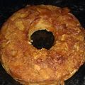El cooksnap de Claudia Zamora cuando hizo Torta de manzana invertida en licuadora.
