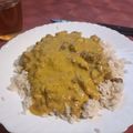 El cooksnap de Manuel Ruiz Argente cuando hizo 549. Pollo al Curry de mango y arroz basmati (principal carne).