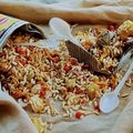 Lisha Ghosh's cooksnap of when they made ঝাল মুড়ি(jhal muri recipe in bengali).