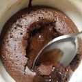 El cooksnap de moni0981 cuando hizo Volcán de chocolate semiamargo.