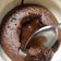 El cooksnap de moni0981 cuando hizo Volcán de chocolate semiamargo.