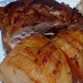 Cooksnap από Asimenia Miliou στη συνταγή Χοιρινό κότσι γιορτινό με πατάτες ακορντεόν-Με ό,τι έχει το ντουλάπι! της Ασημένιας Μήλιου