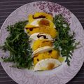 El cooksnap de Monica Ribero cuando hizo Ensalada de mango, queso fresco y rúcula.