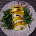 El cooksnap de Monica Ribero cuando hizo Ensalada de mango, queso fresco y rúcula.