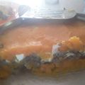 El cooksnap de Carolina Alarcon cuando hizo Pastel de Zapallo.