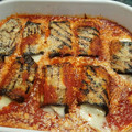 El cooksnap de Emma Valero Burdon cuando hizo Involtini de berenjena con mozzarella.