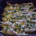 El cooksnap de M.Jose cuando hizo Boquerones en vinagre.